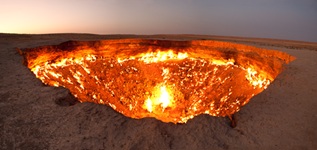 Darvasa gas crater