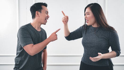 angry wife